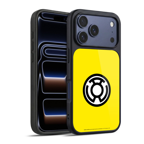 Green Lantern DC Comics Lantern Corps Sinestro Gel Armour Case For Apple iPhone 17 Pro