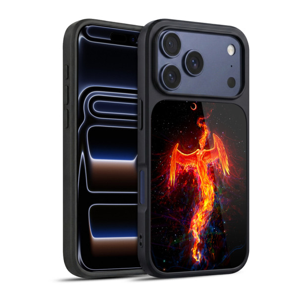Christos Karapanos Mythical Fireborn Gel Armour Case For Apple iPhone 17 Pro