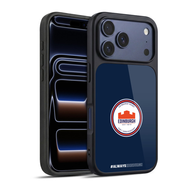Edinburgh Rugby Graphics 150th Logo Gel Armour Case For Apple iPhone 17 Pro