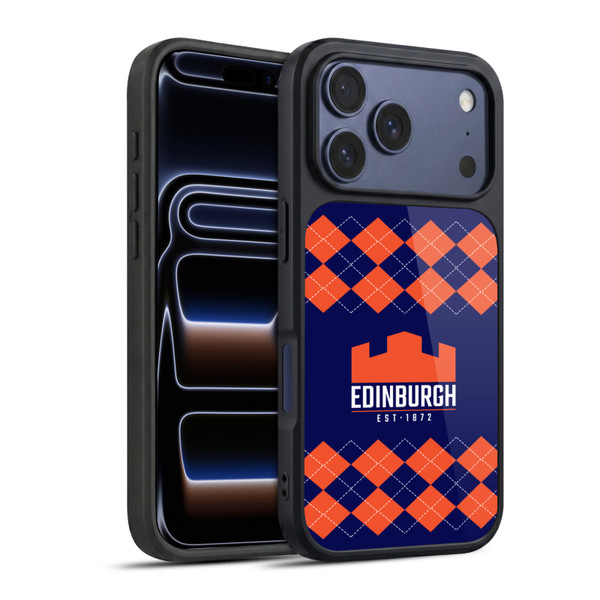 Edinburgh Rugby Logo 2 Argyle Gel Armour Case For Apple iPhone 17 Pro