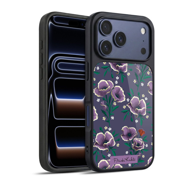 Frida Kahlo Flowers Purple Gel Armour Case For Apple iPhone 17 Pro