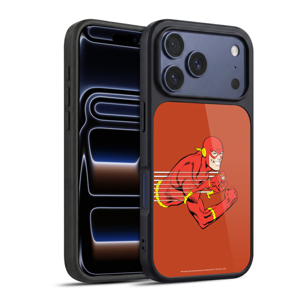 The Flash DC Comics Vintage Double Gel Armour Case For Apple iPhone 17 Pro