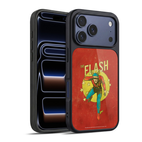 The Flash DC Comics Vintage Jay Garrick Gel Armour Case For Apple iPhone 17 Pro