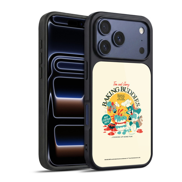 Tom and Jerry Retro Baking Buddies Gel Armour Case For Apple iPhone 17 Pro