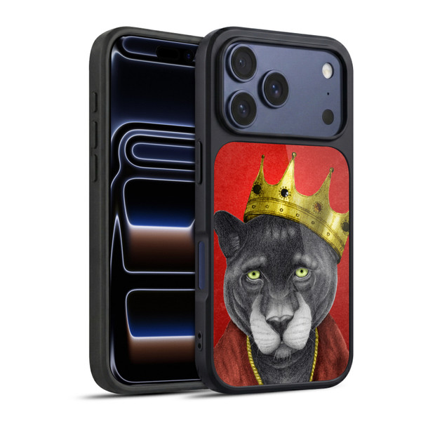 Barruf Animals The King Panther Gel Armour Case For Apple iPhone 17 Pro