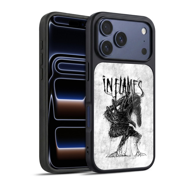 In Flames Metal Grunge Big Creature Gel Armour Case For Apple iPhone 17 Pro