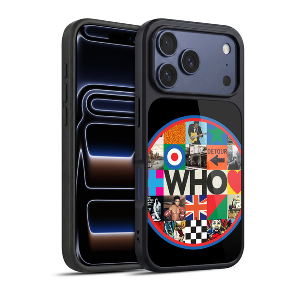The Who 2019 Album Collage Circle Gel Armour Case For Apple iPhone 17 Pro