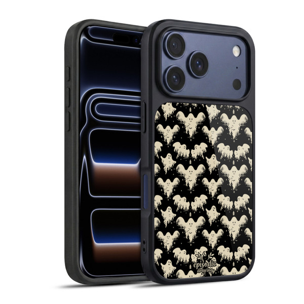Episodic Drawing Spooky Patterns Halloween Ghost Gel Armour Case For Apple iPhone 17 Pro