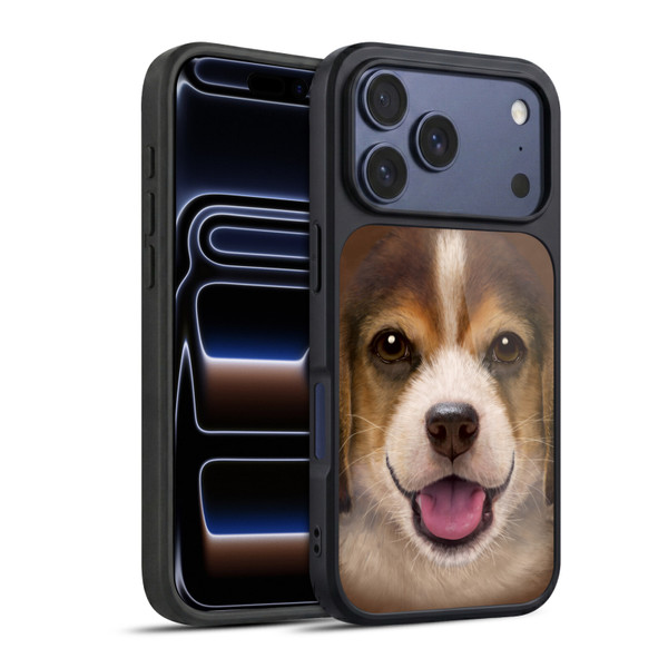 Vincent Hie Big Face Puppies Beagle Gel Armour Case For Apple iPhone 17 Pro
