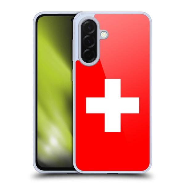 Head Case Designs World Flags Group 2 Switzerland Soft Gel Case for Samsung Galaxy A36 5G