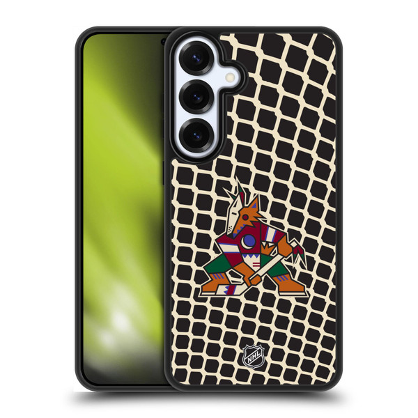 NHL Arizona Coyotes Net Pattern Gel Armour Case For Samsung Galaxy S25+