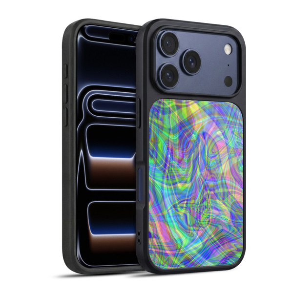 Suzan Lind Colours & Patterns Iridescent Abstract Gel Armour Case For Apple iPhone 17 Pro