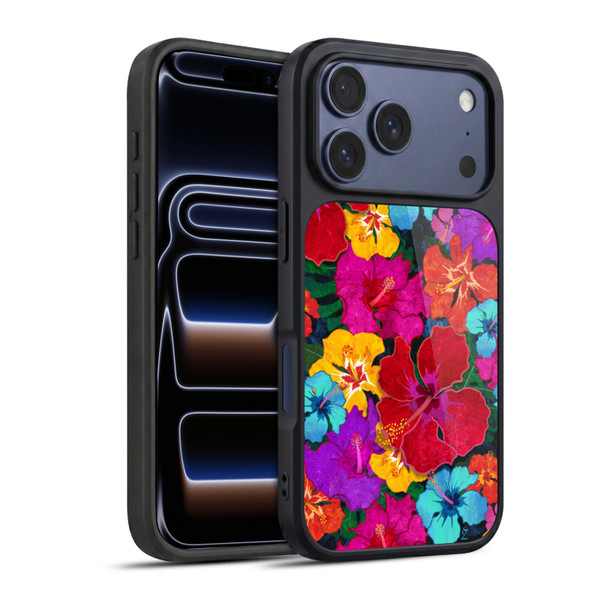 Suzan Lind Colours & Patterns Tropical Hibiscus Gel Armour Case For Apple iPhone 17 Pro