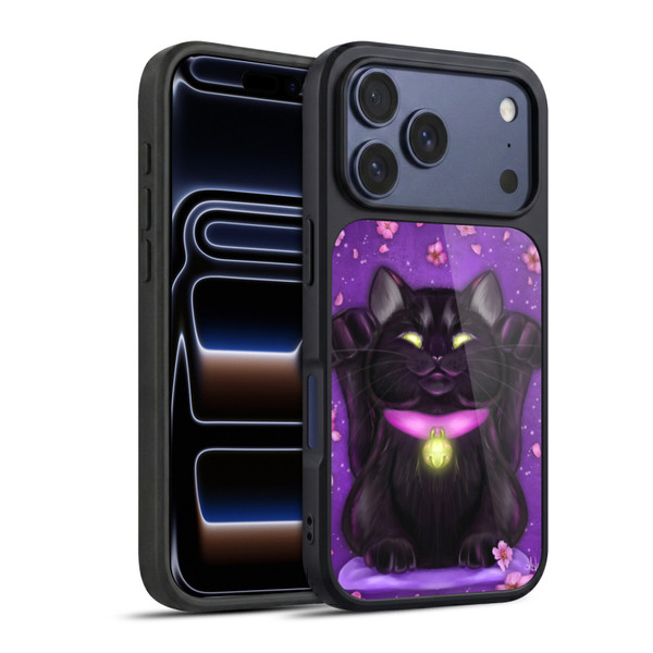 Ash Evans Black Cats Lucky Gel Armour Case For Apple iPhone 17 Pro