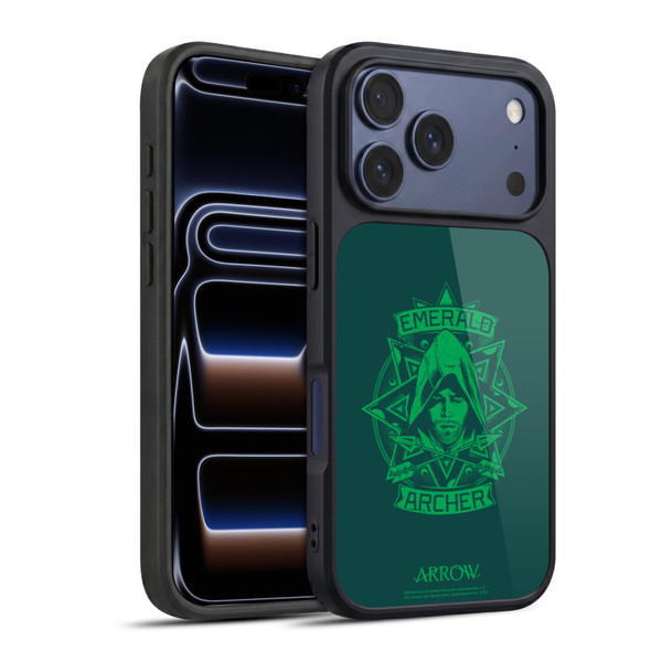 Arrow TV Series Graphics Archer Illustration Gel Armour Case For Apple iPhone 17 Pro