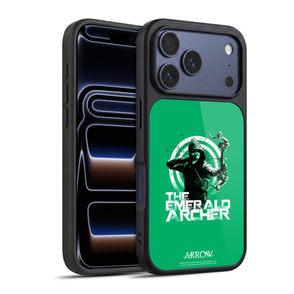 Arrow TV Series Graphics The Emerald Archer Gel Armour Case For Apple iPhone 17 Pro