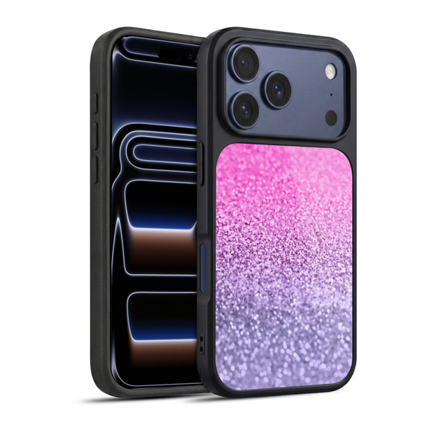 Monika Strigel Glitter Collection Lavender Pink Gel Armour Case For Apple iPhone 17 Pro