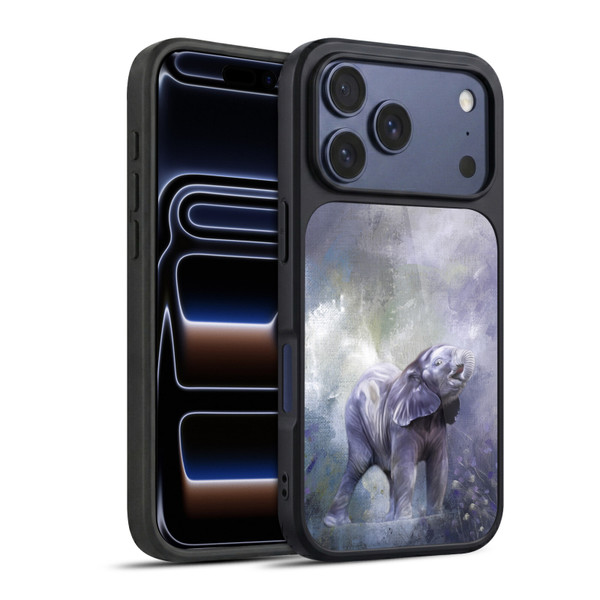 Simone Gatterwe Animals 3 Baby Elephant Gel Armour Case For Apple iPhone 17 Pro
