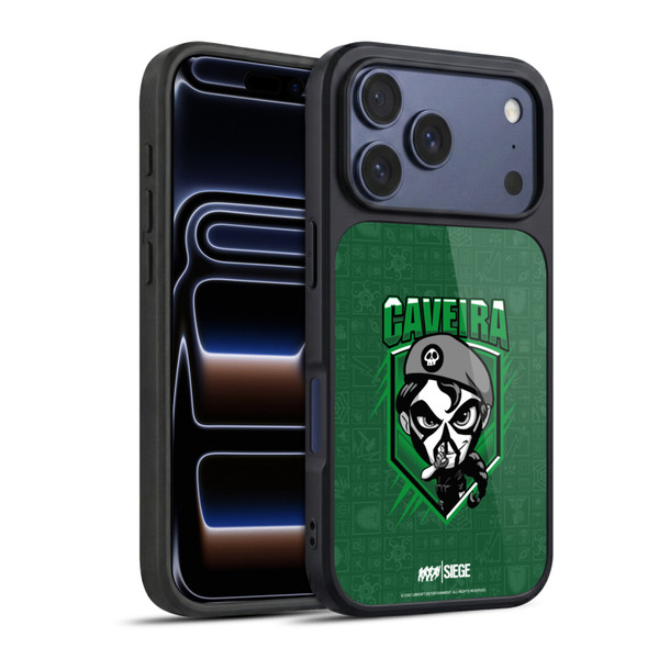 Tom Clancy's Rainbow Six Siege Chibi Operators Caveira Gel Armour Case For Apple iPhone 17 Pro