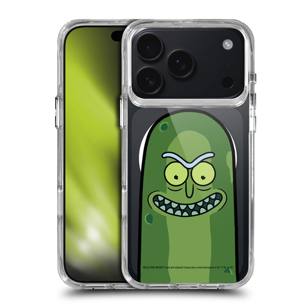 Rick And Morty Character Art Pickle Rick SHOCKPROOF BUMPER CASE COMPATIBLE WITH Apple iPhone 17 Pro & MAGSAFE