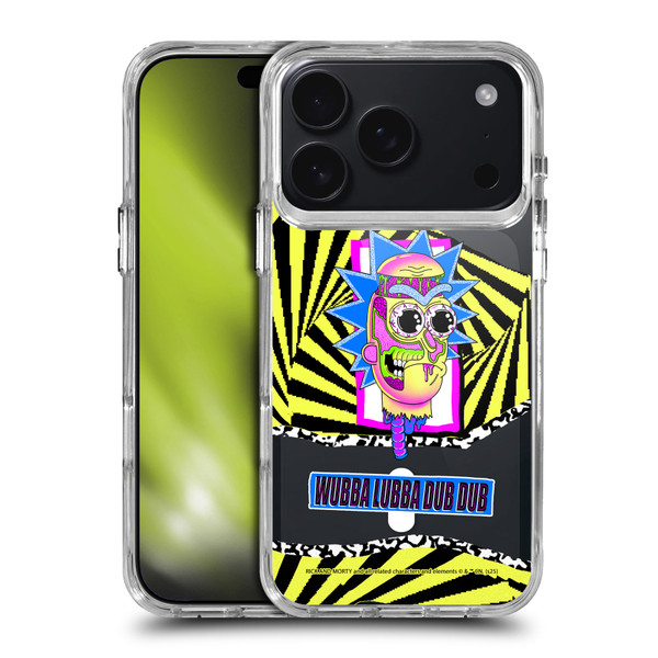 Rick And Morty Character Art Rick Sanchez SHOCKPROOF BUMPER CASE COMPATIBLE WITH Apple iPhone 17 Pro & MAGSAFE