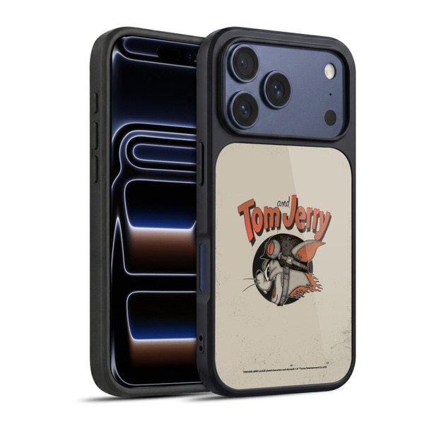 Tom and Jerry Typography Art Jerry Gel Armour Case For Apple iPhone 17 Pro