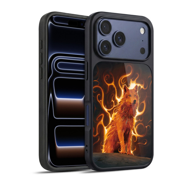Vincent Hie Canidae Wolf Phoenix Gel Armour Case For Apple iPhone 17 Pro