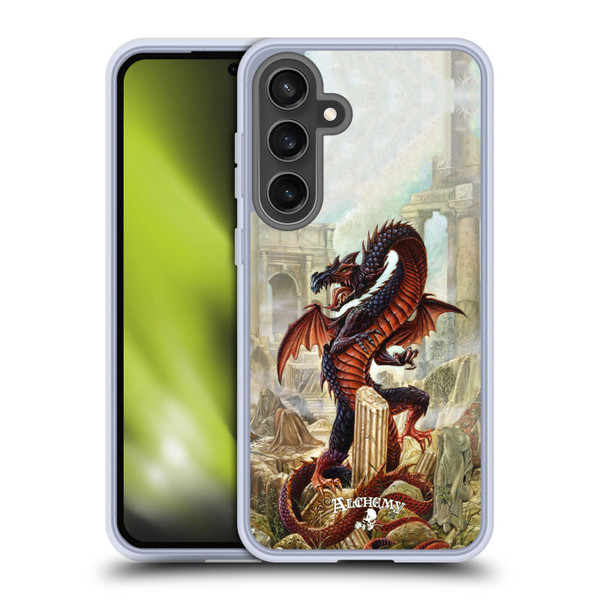 Alchemy Gothic Dragon Vindicta Pendragon Soft Gel Case for Samsung Galaxy S24 FE & MagSafe