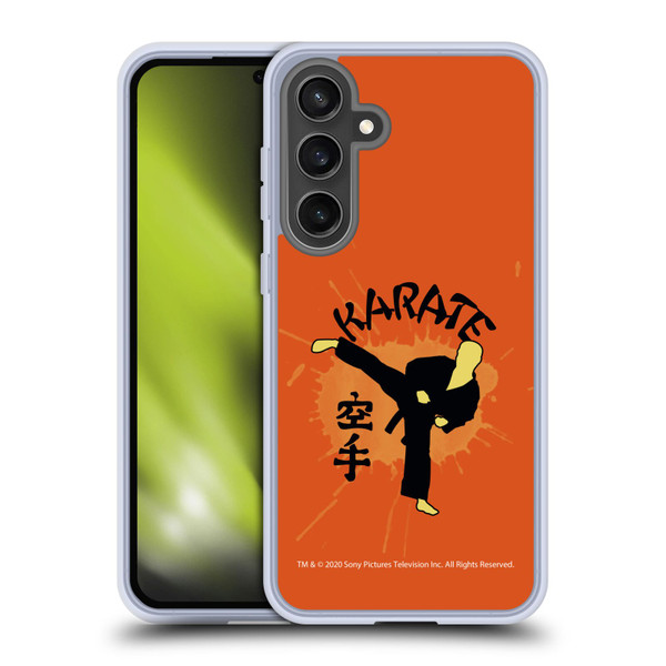 Cobra Kai Graphics 2 Karate Logo Soft Gel Case for Samsung Galaxy S24 FE & MagSafe