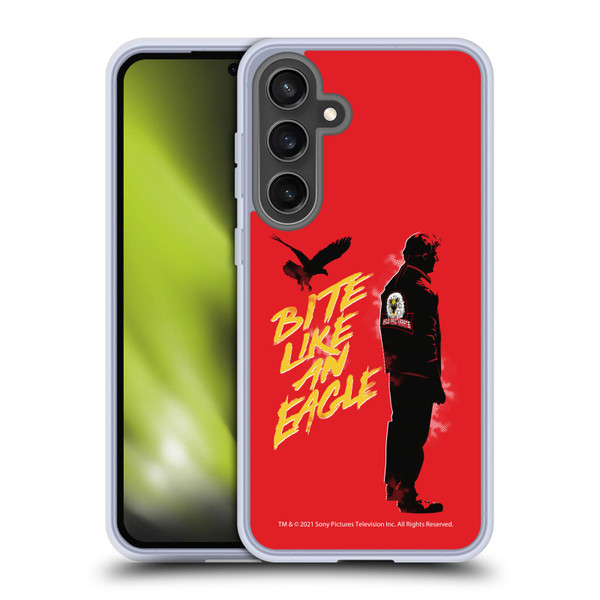 Cobra Kai Key Art Johnny Lawrence Eagle Bite Soft Gel Case for Samsung Galaxy S24 FE & MagSafe