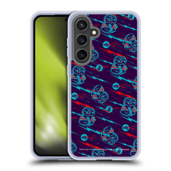 Cobra Kai Key Art Logo Pattern Soft Gel Case for Samsung Galaxy S24 FE & MagSafe