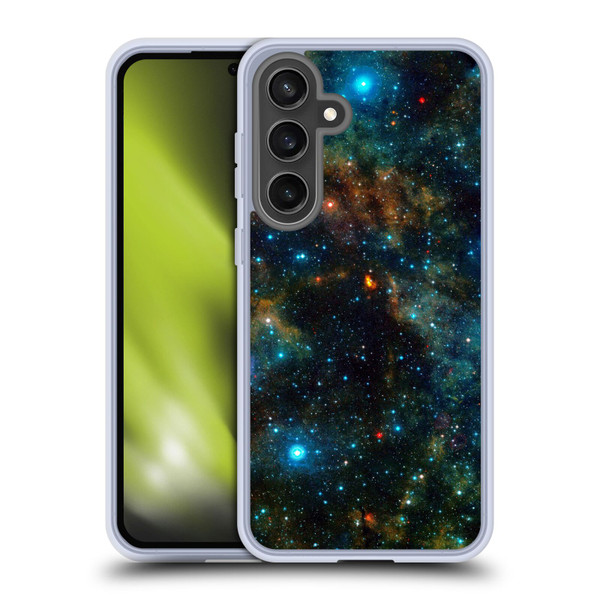 Cosmo18 Space Star Formation Soft Gel Case for Samsung Galaxy S24 FE & MagSafe