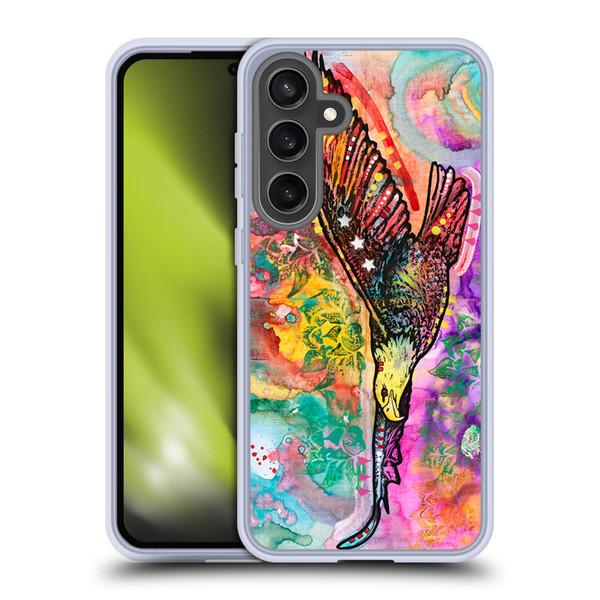 Dean Russo Wildlife 3 Eagle Soft Gel Case for Samsung Galaxy S24 FE & MagSafe