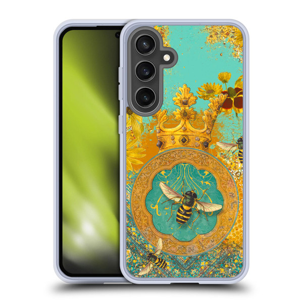 Duirwaigh Insects Bee Soft Gel Case for Samsung Galaxy S24 FE & MagSafe