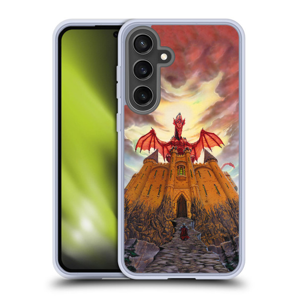 Ed Beard Jr Dragon Friendship Lord Magic Castle Soft Gel Case for Samsung Galaxy S24 FE & MagSafe