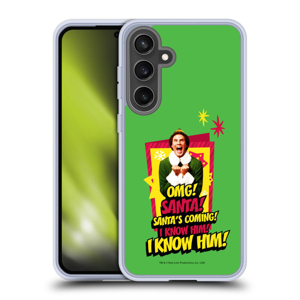 Elf Movie Graphics 1 Buddy Soft Gel Case for Samsung Galaxy S24 FE & MagSafe