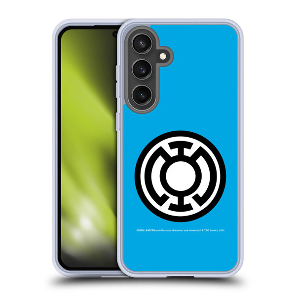 Green Lantern DC Comics Lantern Corps Blue Soft Gel Case for Samsung Galaxy S24 FE & MagSafe
