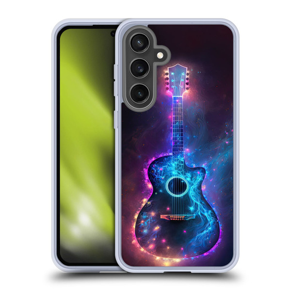 Wumples Cosmic Arts Guitar Soft Gel Case for Samsung Galaxy S24 FE & MagSafe