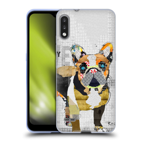 Michel Keck Dogs 4 French Bulldog Soft Gel Case for LG K22