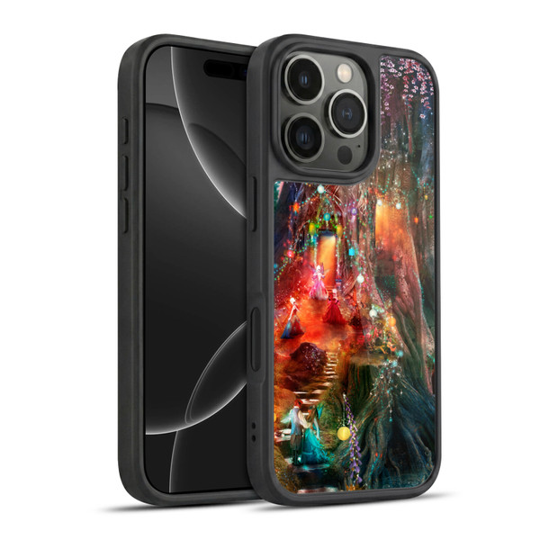 Aimee Stewart Fantasy Foxglove Ball Gel Armour Case For Apple iPhone 16 Pro