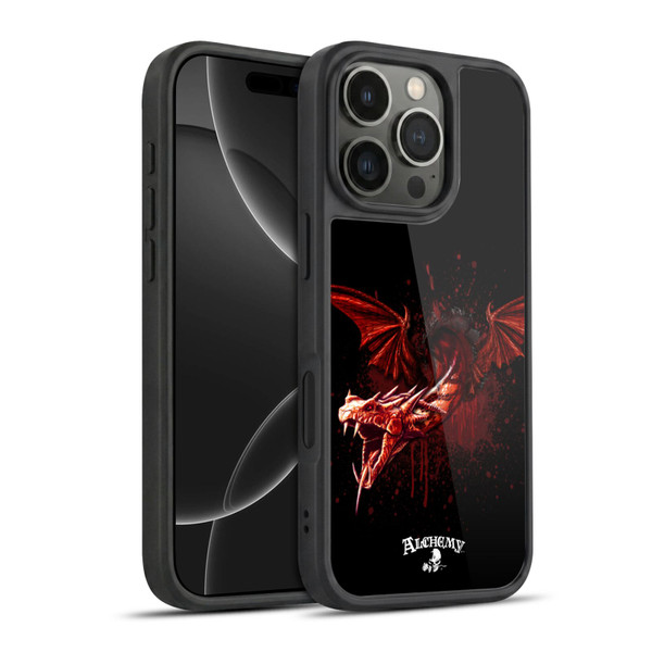 Alchemy Gothic Dragon Devils Travails Gel Armour Case For Apple iPhone 16 Pro