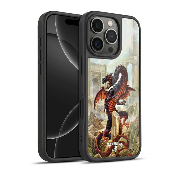 Alchemy Gothic Dragon Vindicta Pendragon Gel Armour Case For Apple iPhone 16 Pro