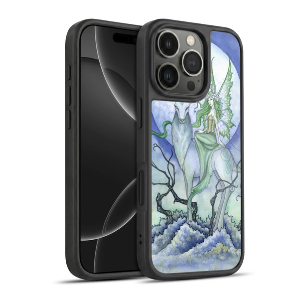 Amy Brown Elemental Series Midnight Fairy Gel Armour Case For Apple iPhone 16 Pro