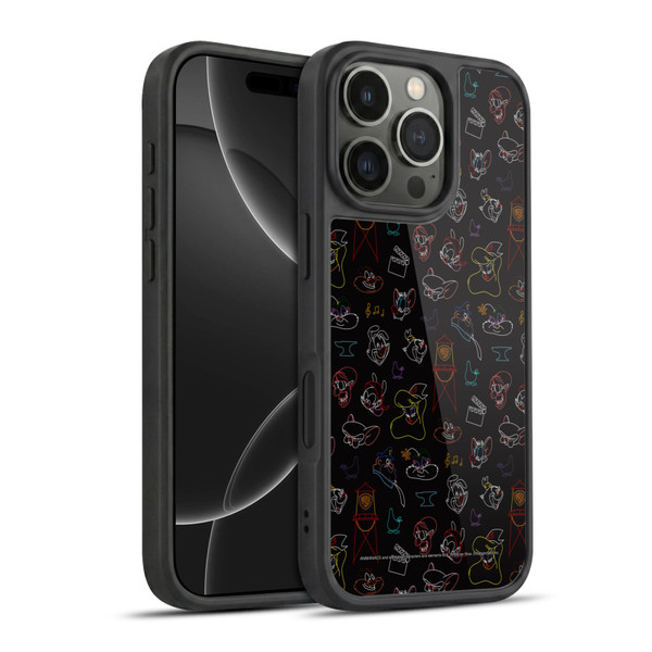Animaniacs Graphics Pattern Gel Armour Case For Apple iPhone 16 Pro