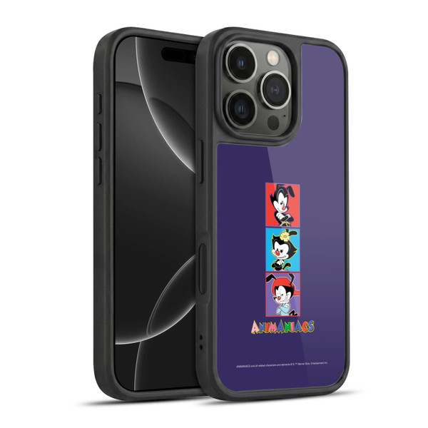 Animaniacs Graphics Tiles Gel Armour Case For Apple iPhone 16 Pro
