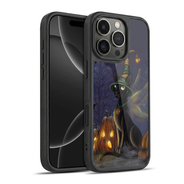 Ash Evans Black Cats The Witching Time Gel Armour Case For Apple iPhone 16 Pro