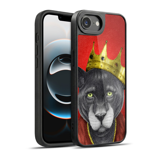 Barruf Animals The King Panther Gel Armour Case For Apple iPhone 16e / Apple iPhone 17e