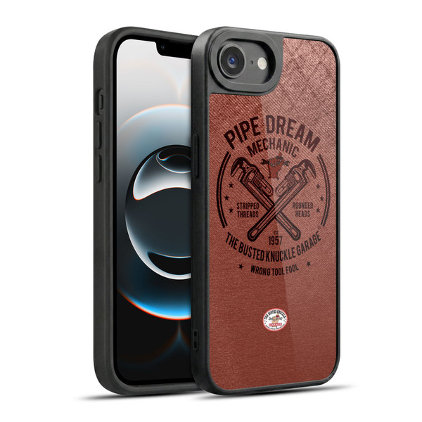 Busted Knuckle Garage Graphics Pipe Dream Gel Armour Case For Apple iPhone 16e / Apple iPhone 17e