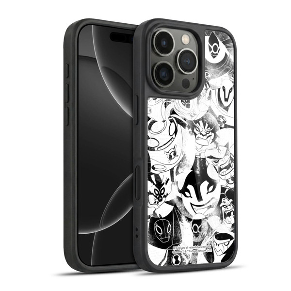 Ben 10: Ultimate Alien Graphics Ultimate Forms Gel Armour Case For Apple iPhone 16 Pro