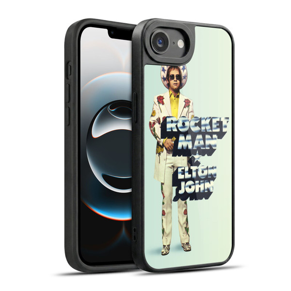 Elton John Artwork Rocket Man Single Gel Armour Case For Apple iPhone 16e / Apple iPhone 17e